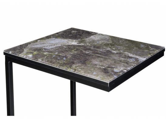 Журнальный столик Геркулес 30х34х62 королевский мрамор в Набережных Челнах