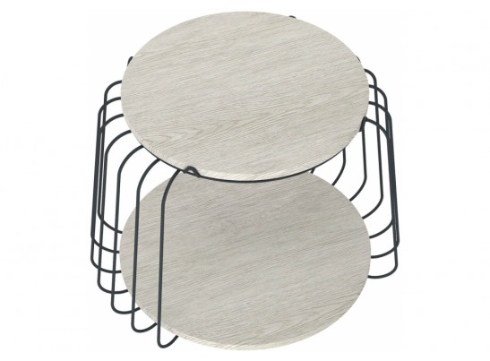 Журнальный столик Sheffilton SHT-CT70 онтарио / антрацит в Набережных Челнах