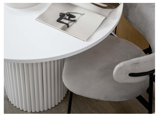 Стол Барел 100 белый / белый в Набережных Челнах