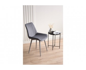 Стул на металлокаркасе Седа 360 темно-серый (zd 995) / серый