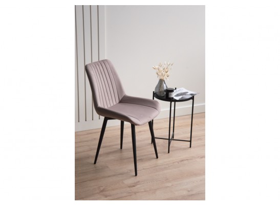 Стул на металлокаркасе Седа 360 латте (zd 290) / черный в Набережных Челнах