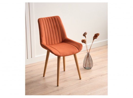 Деревянный стул Седа терракотовый (zd 432) / светлое дерево в Набережных Челнах