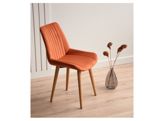 Деревянный стул Седа терракотовый (zd 432) / светлое дерево в Набережных Челнах