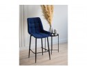 Полубарный стул Челси 360 синий (zd 798) / черный в Набережных Челнах