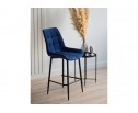 Полубарный стул Челси 360 синий (zd 798) / черный в Набережных Челнах