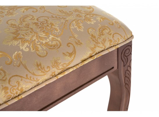 Банкетка Валентино орех / бежевый в Набережных Челнах