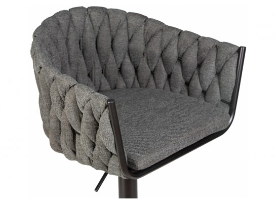 Барный стул 9690-LM Leon графитовый / черный в Набережных Челнах