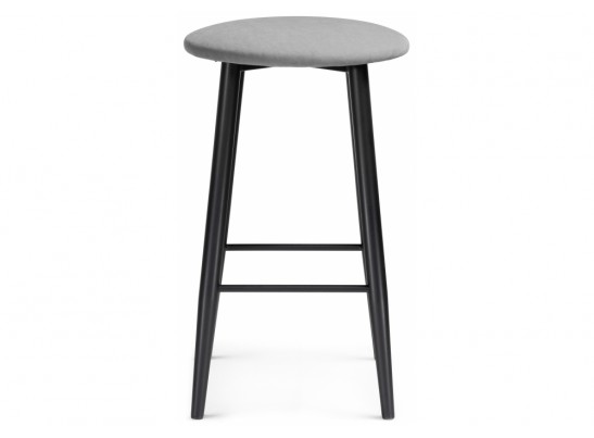 Барный стул Гангток катания сильвер / черный матовый в Набережных Челнах