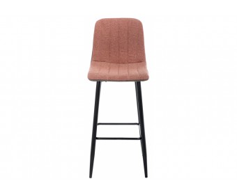 Барный стул Marvin terracotta / brown