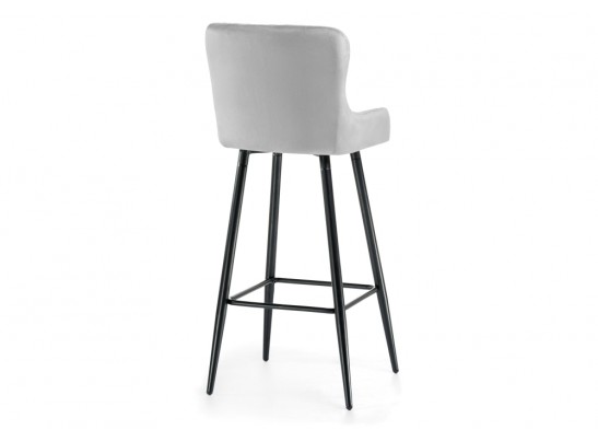 Барный стул Mint light gray / black в Набережных Челнах