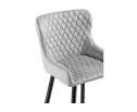 Барный стул Mint light gray / black в Набережных Челнах