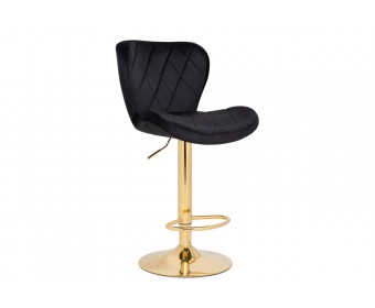 Барный стул Porch black / golden