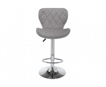 Барный стул Porch grey fabric