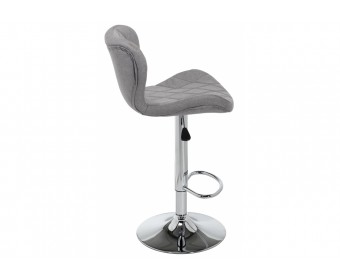 Барный стул Porch grey fabric
