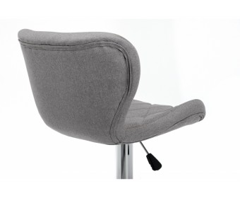 Барный стул Porch grey fabric