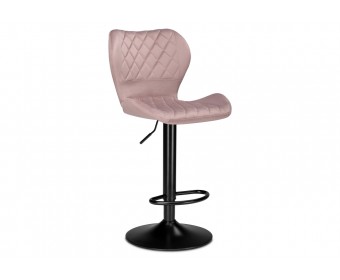 Барный стул Porch pink / black