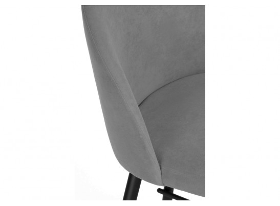 Барный стул Сондре темно-серый / черный каркас в Набережных Челнах