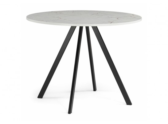 Деревянный стол Баргел 90х90х75 оникс / черный в Набережных Челнах