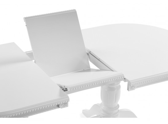 Деревянный стол Эвклаз белый в Набережных Челнах