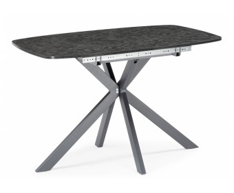 Деревянный стол Кортез 116(160)x77 раздвижной малави / серый