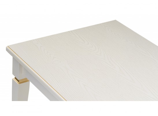 Деревянный стол Лорентайн прямоугольный слоновая кость / золото в Набережных Челнах