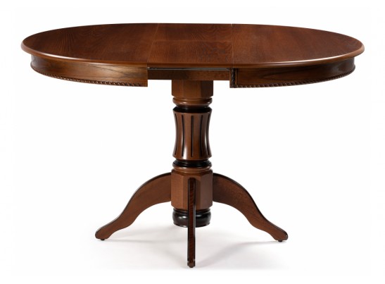 Деревянный стол Павия 100 орех с коричневой патиной в Набережных Челнах