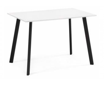 Деревянный стол Ремли 110х67х76 белый / черный