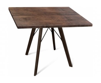 Деревянный стол SHT-TU9/80/80 МДФ венге / палисандр