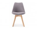 Деревянный стул Bonuss light gray / wood в Набережных Челнах