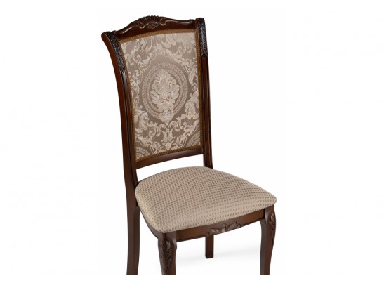 Деревянный стул Керия ткань бежевый / вишня в Набережных Челнах