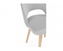 Деревянный стул Курбис светло-серый (zd 960) / светлое дерево в Набережных Челнах