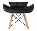 Деревянный стул PC-027 black / white в Набережных Челнах