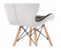 Деревянный стул PC-027 black / white в Набережных Челнах