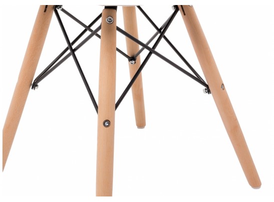 Деревянный стул PC-027 black / white в Набережных Челнах