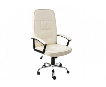 Компьютерное кресло Bravo кремовое