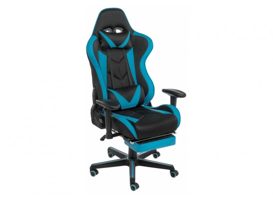 Компьютерное кресло Kano черное / голубое в Набережных Челнах
