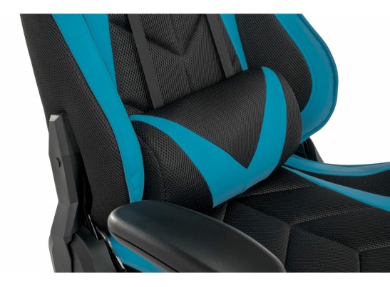 Компьютерное кресло Kano черное / голубое в Набережных Челнах