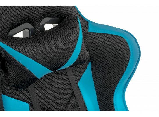 Компьютерное кресло Kano черное / голубое в Набережных Челнах