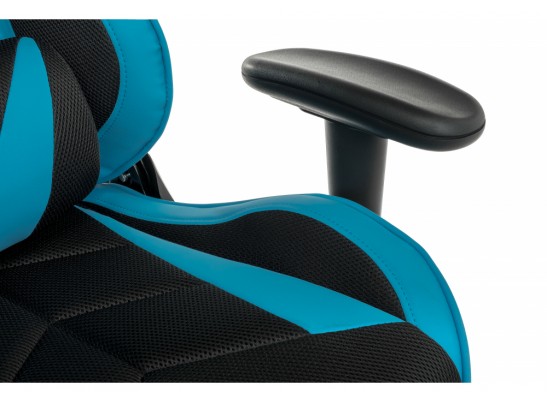 Компьютерное кресло Kano черное / голубое в Набережных Челнах