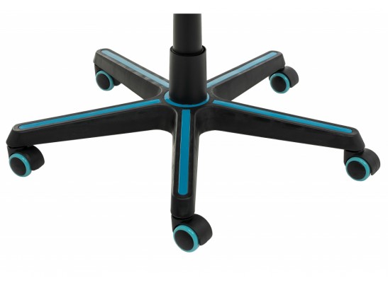 Компьютерное кресло Kano черное / голубое в Набережных Челнах