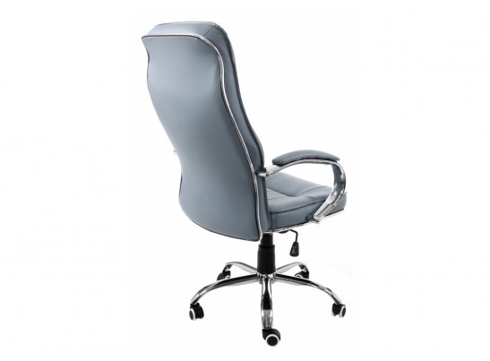 Компьютерное кресло Twinter серо-голубое в Набережных Челнах