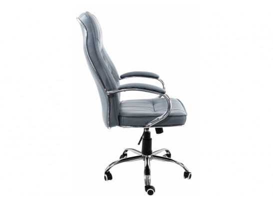 Компьютерное кресло Twinter серо-голубое в Набережных Челнах