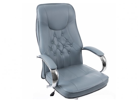 Компьютерное кресло Twinter серо-голубое в Набережных Челнах