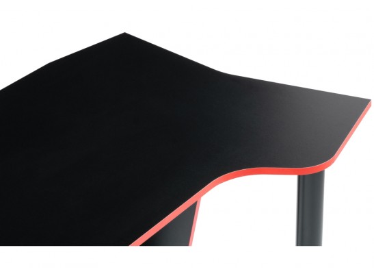 Компьютерный стол Алид 115,5х77х73,5 черный / красный в Набережных Челнах