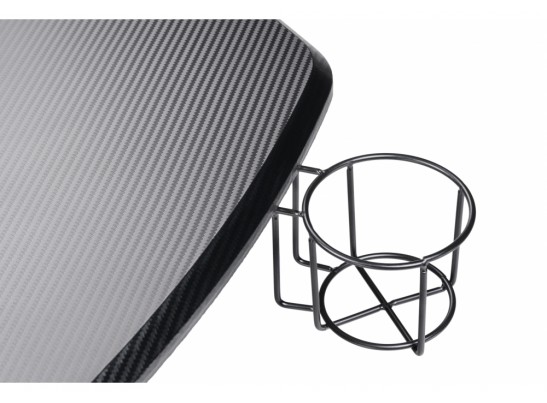 Компьютерный стол Koni 130х65х76 black / red в Набережных Челнах