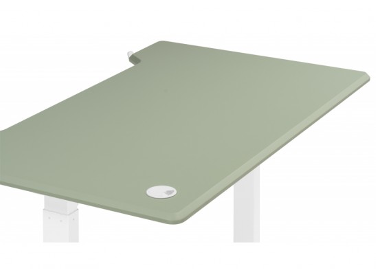 Компьютерный стол Маркос 120х75 зеленый / белый в Набережных Челнах