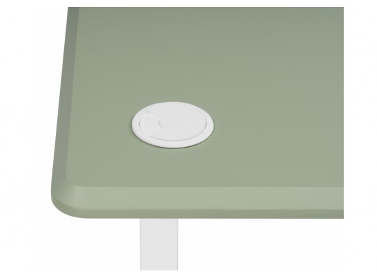 Компьютерный стол Маркос 120х75 зеленый / белый в Набережных Челнах