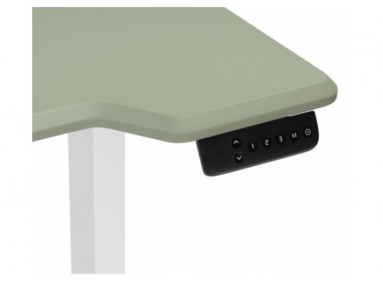 Компьютерный стол Маркос 120х75 зеленый / белый в Набережных Челнах