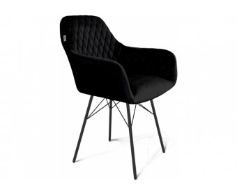 Кресло SHT-ST38/S64 ночное затмение / чёрный муар