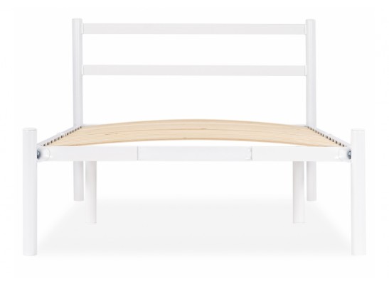 Односпальная кровать Фади 90х200 белая в Набережных Челнах